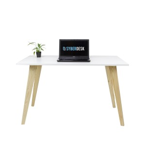 Computer Desk, Solid Pine Legs, Desk Table